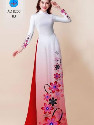 Vải áo dài hoa in 3D thiết kế 2020 AD 8200 30 1598257837 236 Vai ao dai hoa in 3D thiet ke 2020 AD