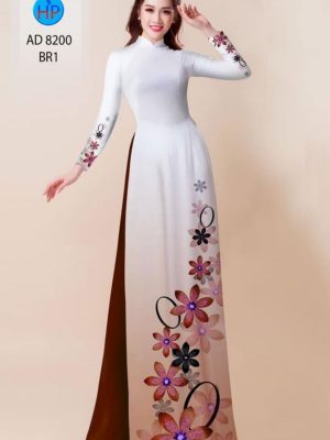 Vải áo dài hoa in 3D thiết kế 2020 AD 8200 27 1598257837 529 Vai ao dai hoa in 3D thiet ke 2020 AD