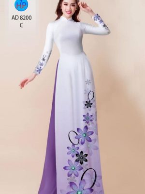 Vải áo dài hoa in 3D thiết kế 2020 AD 8200 36 1598257838 811 Vai ao dai hoa in 3D thiet ke 2020 AD