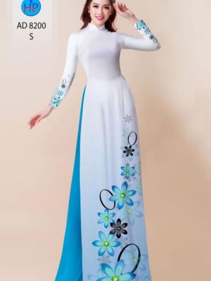Vải áo dài hoa in 3D thiết kế 2020 AD 8200 33 1598257838 88 Vai ao dai hoa in 3D thiet ke 2020 AD