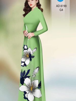 Vải áo dài hoa in 3D mới ra AD 8190 20 1598258355 188 Vai ao dai hoa in 3D moi ra AD 8190