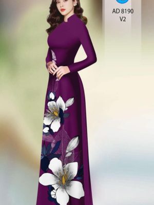 Vải áo dài hoa in 3D mới ra AD 8190 29 1598258357 765 Vai ao dai hoa in 3D moi ra AD 8190