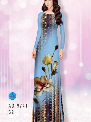 Vải áo dài hoa in 3D thiết kế 2020 AD 9741 38 1598258658 358 Vai ao dai hoa in 3D thiet ke 2020 AD