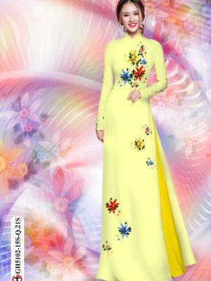 Vải áo dài hoa in 3D thiết kế 2020 AD GH5102 20 1598259259 758 Vai ao dai hoa in 3D thiet ke 2020 AD