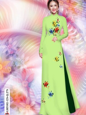 Vải áo dài hoa in 3D thiết kế 2020 AD GH5102 26 1598259260 216 Vai ao dai hoa in 3D thiet ke 2020 AD