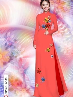 Vải áo dài hoa in 3D thiết kế 2020 AD GH5102 24 1598259260 505 Vai ao dai hoa in 3D thiet ke 2020 AD