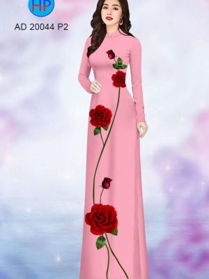 Vải áo dài hoa hồng mới ra AD 20044 27 1598260050 354 Vai ao dai hoa hong moi ra AD 20044