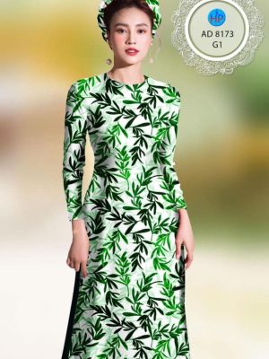 Vải áo dài hình lá mới ra AD 8173 33 1598261468 938 Vai ao dai hinh la moi ra AD 8173