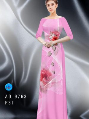 Vải áo dài hoa in 3D thiết kế 2020 AD 9763 30 1598261679 100 Vai ao dai hoa in 3D thiet ke 2020 AD