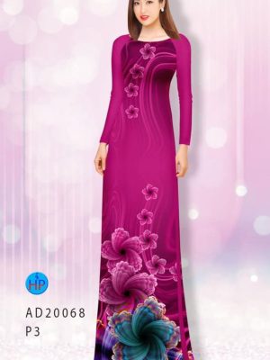 Vải áo dài hoa in 3D kiểu mới AD 20068 21 1598262887 42 Vai ao dai hoa in 3D kieu moi AD 20068