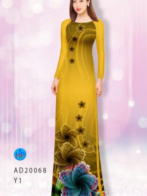 Vải áo dài hoa in 3D kiểu mới AD 20068 26 1598262888 775 Vai ao dai hoa in 3D kieu moi AD 20068