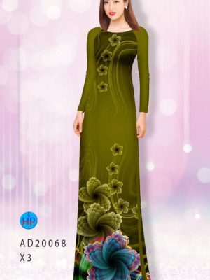 Vải áo dài hoa in 3D kiểu mới AD 20068 29 1598262888 913 Vai ao dai hoa in 3D kieu moi AD 20068