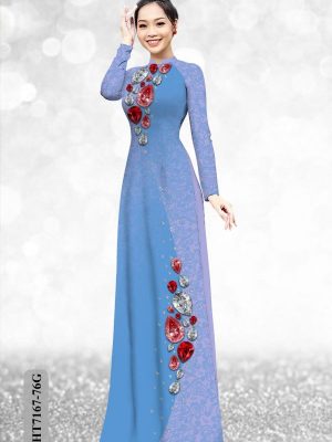 Vải áo dài hoa in 3D thiết kế 2020 AD HT7167 17 1598326620 456 Vai ao dai hoa in 3D thiet ke 2020 AD