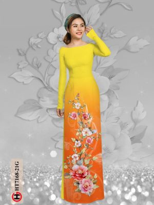 Vải áo dài hoa in 3D kiểu mới AD HT7168 33 1598327722 521 Vai ao dai hoa in 3D kieu moi AD HT7168