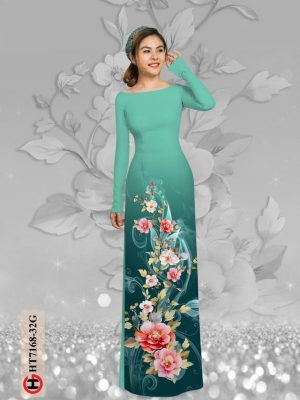 Vải áo dài hoa in 3D kiểu mới AD HT7168 35 1598327723 282 Vai ao dai hoa in 3D kieu moi AD HT7168