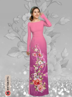 Vải áo dài hoa in 3D kiểu mới AD HT7168 40 1598327723 492 Vai ao dai hoa in 3D kieu moi AD HT7168