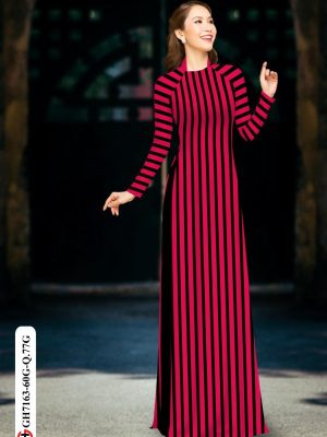 Vải áo dài hoa in 3D kiểu mới AD HT7168 47 1598327725 868 Vai ao dai hoa in 3D kieu moi AD HT7168