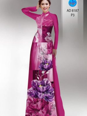 Vải áo dài hoa in 3D thiết kế 2020 AD 8187 25 1598328108 83 Vai ao dai hoa in 3D thiet ke 2020 AD