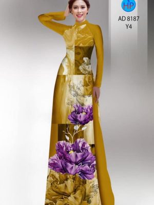 Vải áo dài hoa in 3D thiết kế 2020 AD 8187 31 1598328109 10 Vai ao dai hoa in 3D thiet ke 2020 AD