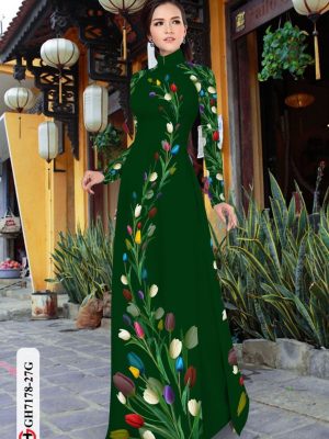 1598412757 16 Vai ao dai hoa Tulip kieu moi AD GH7178
