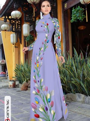 1598412757 994 Vai ao dai hoa Tulip kieu moi AD GH7178