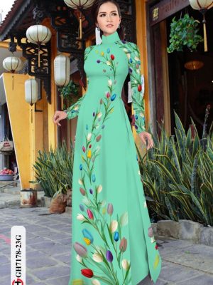 1598412758 276 Vai ao dai hoa Tulip kieu moi AD GH7178