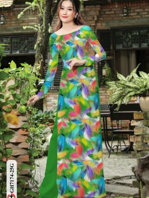 Vải áo dài hoa in 3D mới ra AD GH7174 22 1598414429 324 Vai ao dai hoa in 3D moi ra AD GH7174
