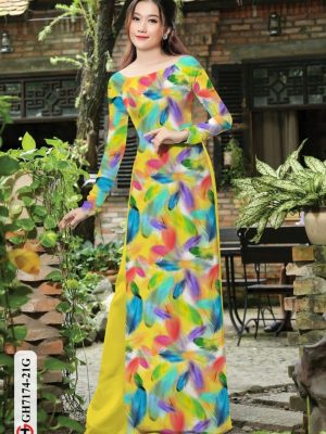 Vải áo dài hoa in 3D mới ra AD GH7174 20 1598414429 433 Vai ao dai hoa in 3D moi ra AD GH7174