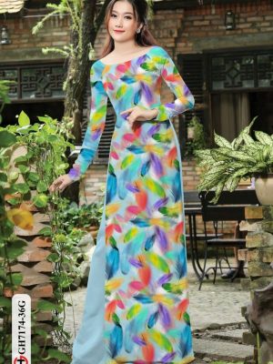 Vải áo dài hoa in 3D mới ra AD GH7174 19 1598414429 560 Vai ao dai hoa in 3D moi ra AD GH7174