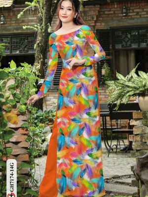 Vải áo dài hoa in 3D mới ra AD GH7174 26 1598414430 18 Vai ao dai hoa in 3D moi ra AD GH7174