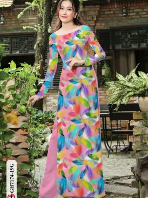 Vải áo dài hoa in 3D mới ra AD GH7174 29 1598414431 405 Vai ao dai hoa in 3D moi ra AD GH7174