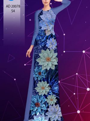 Vải áo dài hoa in 3D thiết kế 2020 AD 20078 34 1598415351 10 Vai ao dai hoa in 3D thiet ke 2020 AD