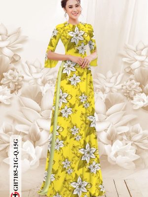Vải áo dài hoa đều kiểu mới AD GH7185 20 1598500414 470 Vai ao dai hoa deu kieu moi AD GH7185