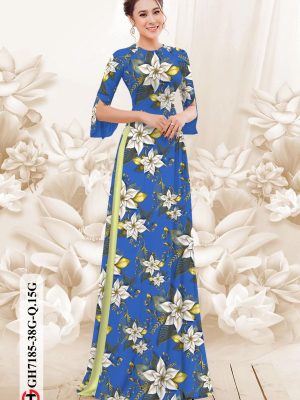 Vải áo dài hoa đều kiểu mới AD GH7185 22 1598500414 735 Vai ao dai hoa deu kieu moi AD GH7185