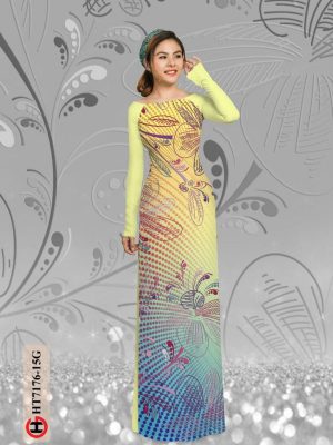 Vải áo dài hoa in 3D kiểu mới AD HT7176 17 1598500568 861 Vai ao dai hoa in 3D kieu moi AD HT7176