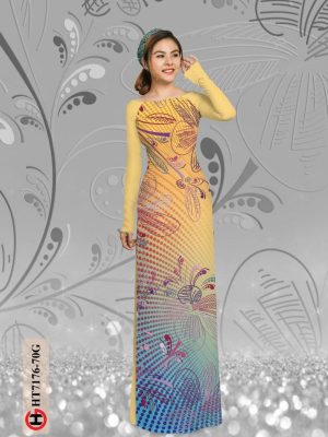 Vải áo dài hoa in 3D kiểu mới AD HT7176 21 1598500569 84 Vai ao dai hoa in 3D kieu moi AD HT7176