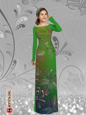 Vải áo dài hoa in 3D kiểu mới AD HT7176 26 1598500571 588 Vai ao dai hoa in 3D kieu moi AD HT7176