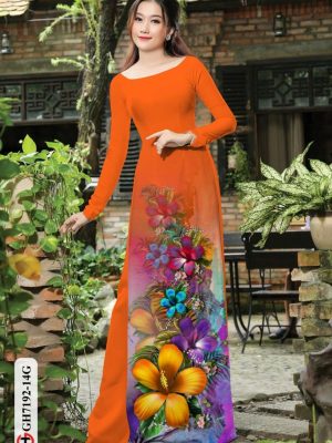 Vải áo dài hoa in 3D mới ra AD GH7192 26 1598586651 447 Vai ao dai hoa in 3D moi ra AD GH7192