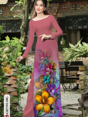 Vải áo dài hoa in 3D mới ra AD GH7192 31 1598586652 651 Vai ao dai hoa in 3D moi ra AD GH7192
