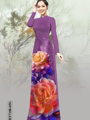 Vải áo dài hoa hồng thiết kế 2020 AD HT7188 20 1598587108 255 Vai ao dai hoa hong thiet ke 2020 AD HT7188