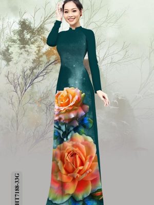 Vải áo dài hoa hồng thiết kế 2020 AD HT7188 19 1598587108 396 Vai ao dai hoa hong thiet ke 2020 AD HT7188