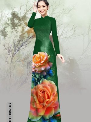 Vải áo dài hoa hồng thiết kế 2020 AD HT7188 21 1598587108 534 Vai ao dai hoa hong thiet ke 2020 AD HT7188