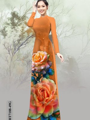 Vải áo dài hoa hồng thiết kế 2020 AD HT7188 25 1598587109 174 Vai ao dai hoa hong thiet ke 2020 AD HT7188