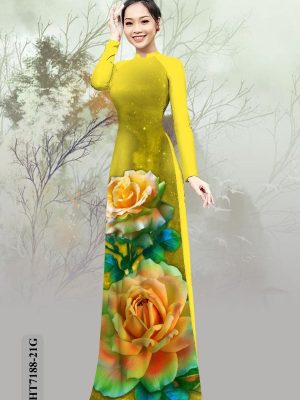 Vải áo dài hoa hồng thiết kế 2020 AD HT7188 28 1598587109 931 Vai ao dai hoa hong thiet ke 2020 AD HT7188