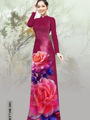 Vải áo dài hoa hồng thiết kế 2020 AD HT7188 30 1598587110 437 Vai ao dai hoa hong thiet ke 2020 AD HT7188