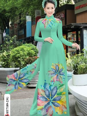 Vải áo dài hoa in 3D kiểu mới AD HT7189 20 1598587441 148 Vai ao dai hoa in 3D kieu moi AD HT7189