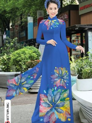 Vải áo dài hoa in 3D kiểu mới AD HT7189 22 1598587442 348 Vai ao dai hoa in 3D kieu moi AD HT7189