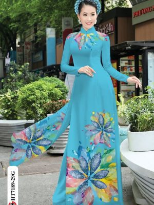 Vải áo dài hoa in 3D kiểu mới AD HT7189 24 1598587442 929 Vai ao dai hoa in 3D kieu moi AD HT7189