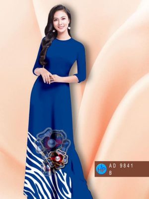 Vải áo dài hoa in 3D thiết kế 2020 AD 9841 28 1598588722 312 Vai ao dai hoa in 3D thiet ke 2020 AD