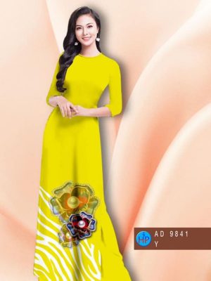 Vải áo dài hoa in 3D thiết kế 2020 AD 9841 27 1598588722 503 Vai ao dai hoa in 3D thiet ke 2020 AD